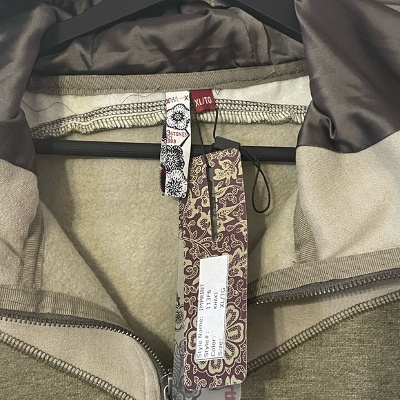 Three stones zip up sweater - Picture 5 of 7